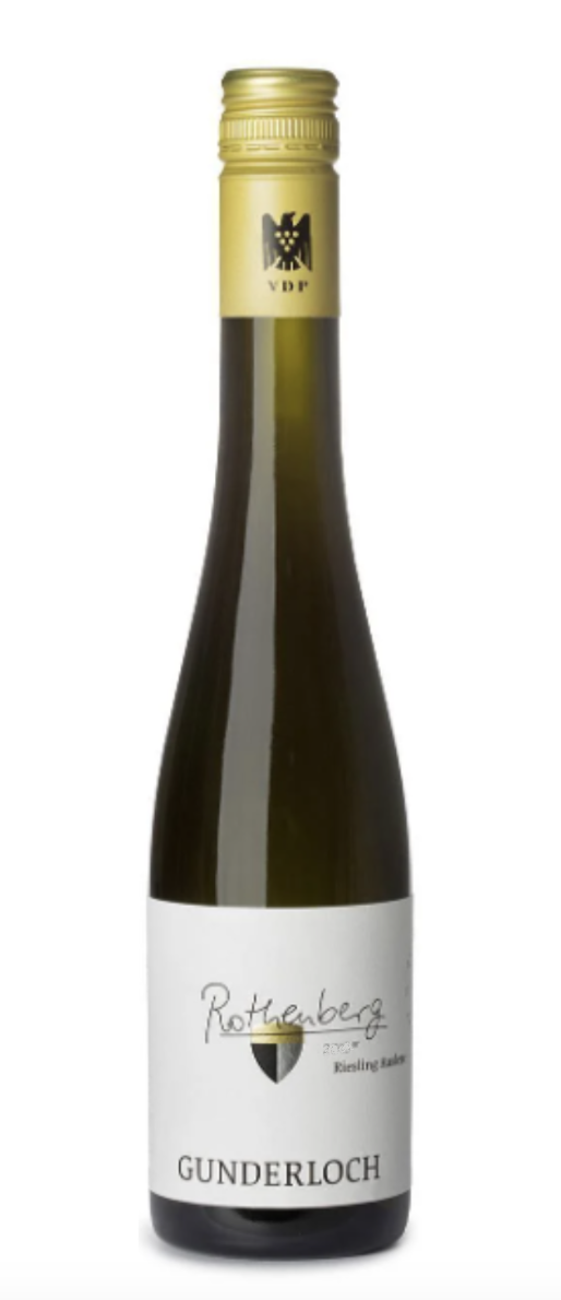 Вино Гундерлок Ріслінг Ауслезе Накенхайм Ротенберг Голд Кап 2016 біл солод 0, 375л 8%